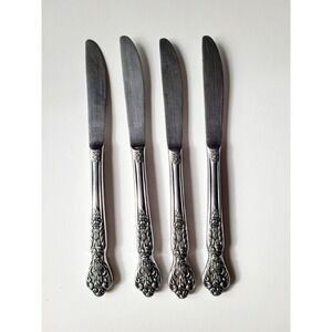 Lot of 4 Versailles MSI Japan Stainless Flatware Dinner Knife Flatware‎ SET 2